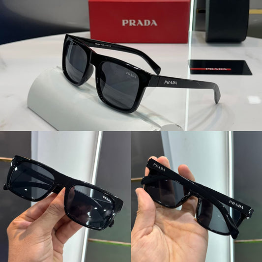 Premium Square Black Sunglasses