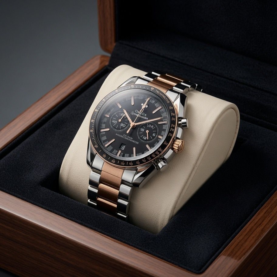 Omega Seamaster Quartz Watch | Men's Luxury Timepiece - R