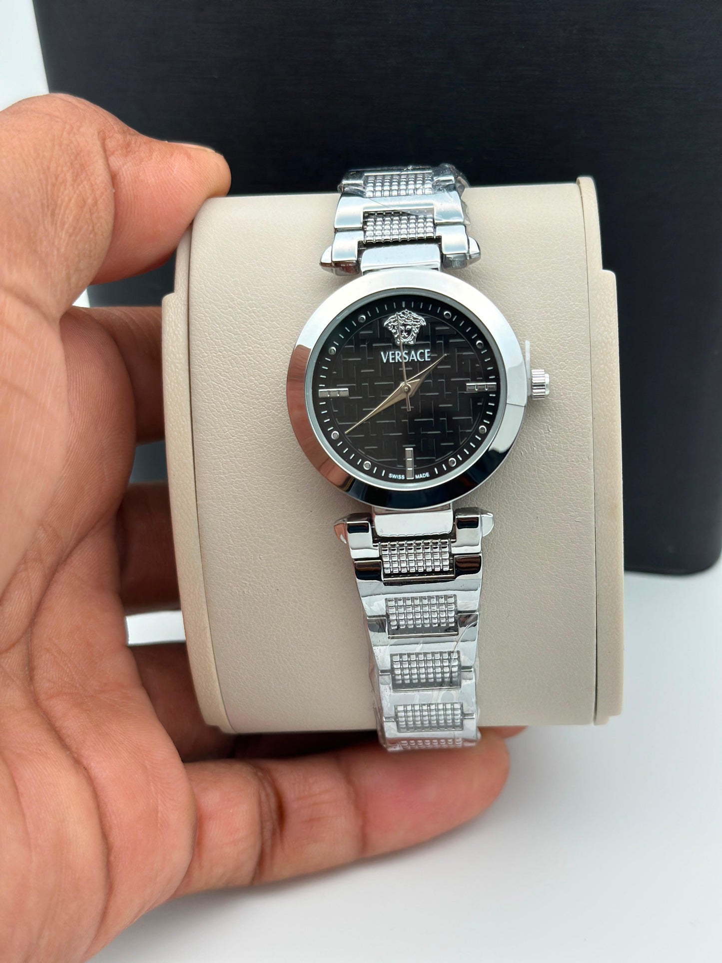 Versace Elegance Women's Watch | Luxury Quartz Analog Watch - B