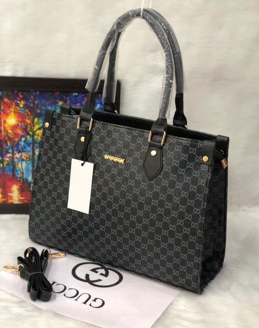 Luxury Style Women's Tote Bag – Premium Leather Finish - B - The NPY Store