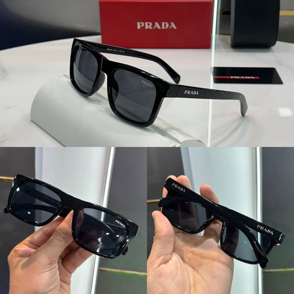Premium Square Black Sunglasses