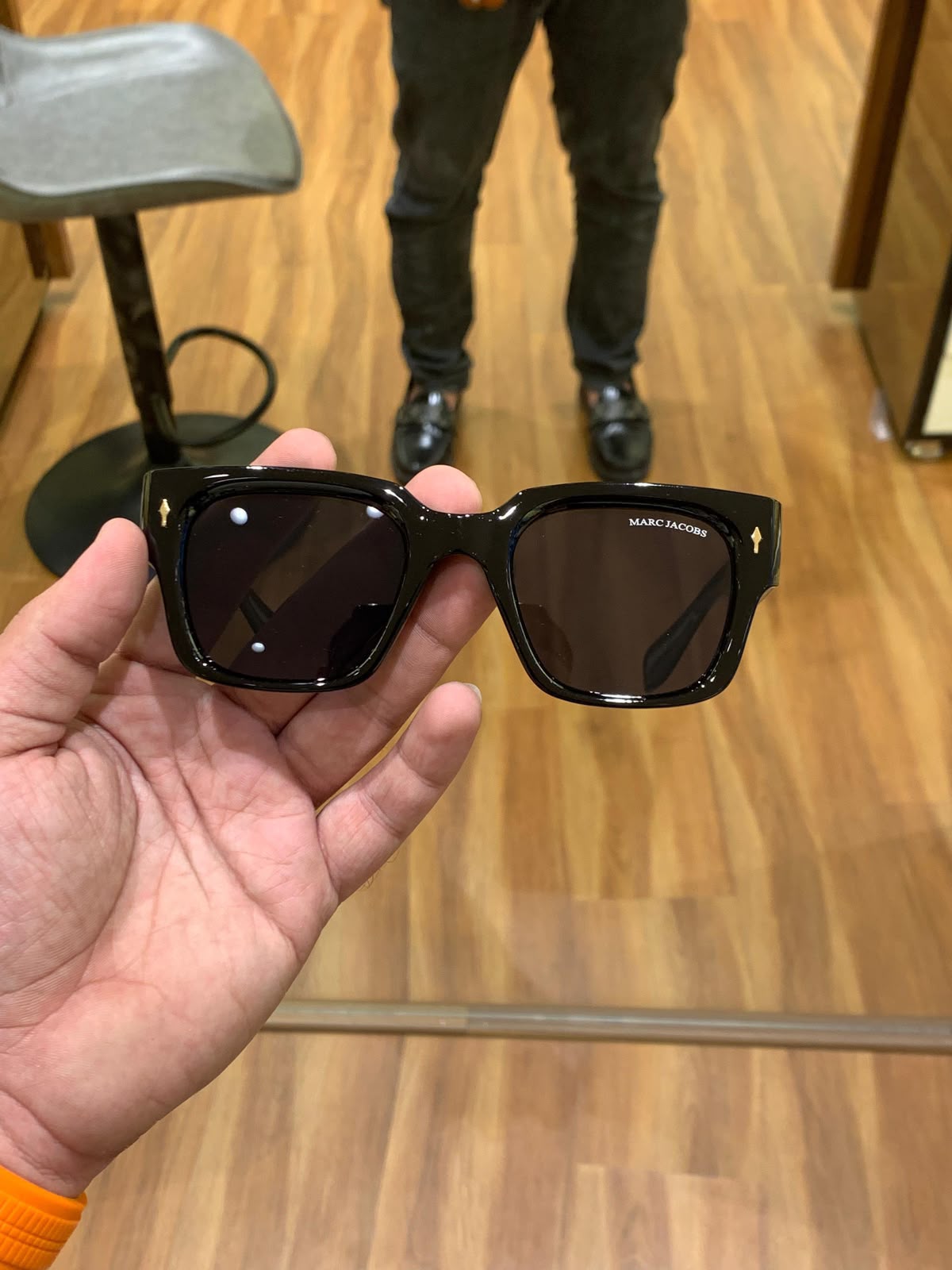 Premium black square sunglasse
