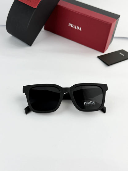 Prada Black 19Y Premium Sunglasses – Matte Black | Luxury Edition - R