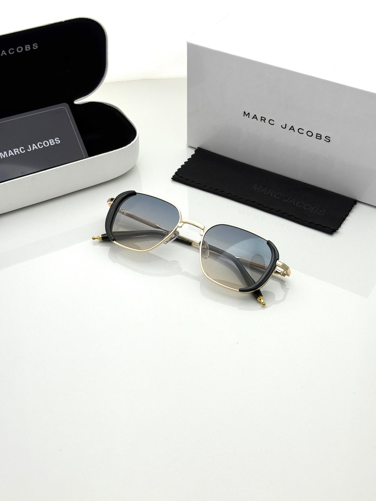 Marc Jacobs 429 Golden Sea Green Premium Sunglasses – Luxury Edition - R
