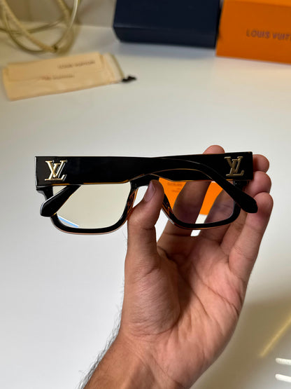 Dual Tone Square Blue Light Glasses for Men & Women – Stylish Computer Eyewear R