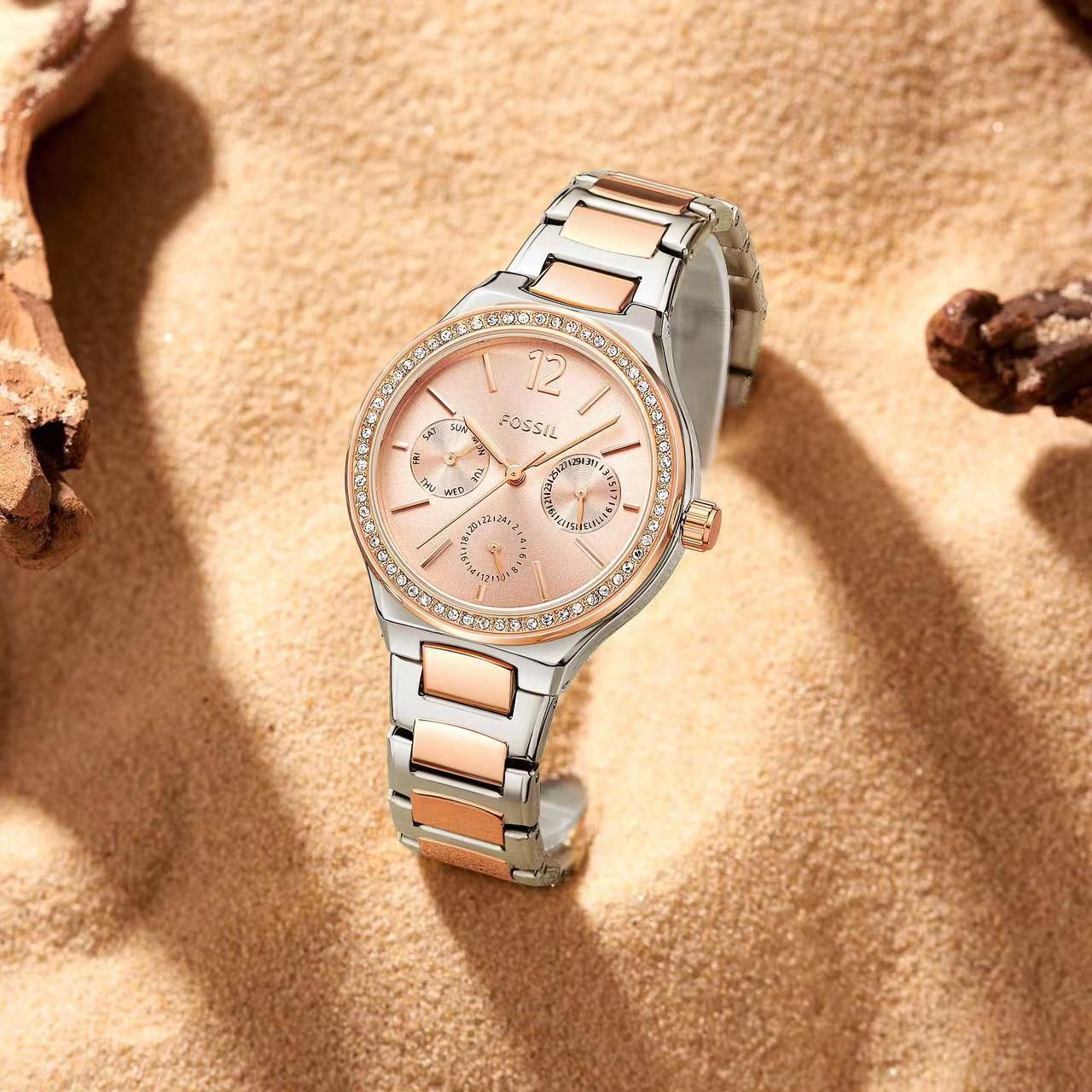 Fossil Eevie Chronograph Watch | Women's Luxury Timepiece - B