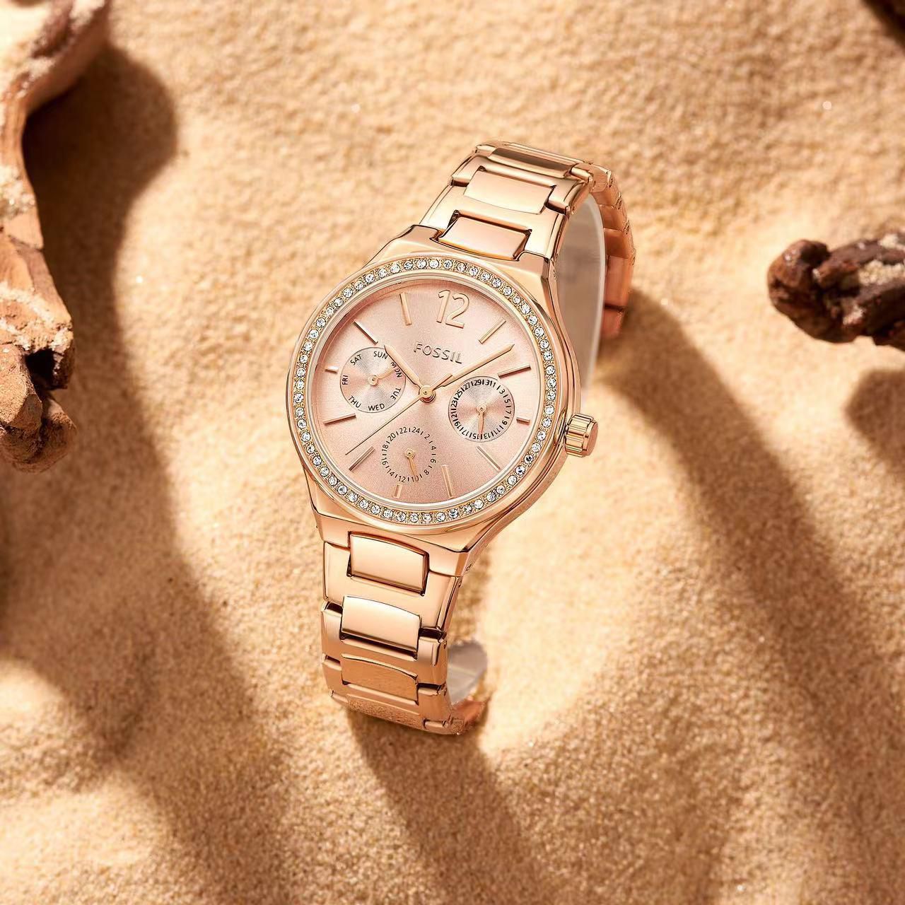 Fossil Eevie Chronograph Watch | Women's Luxury Timepiece - B