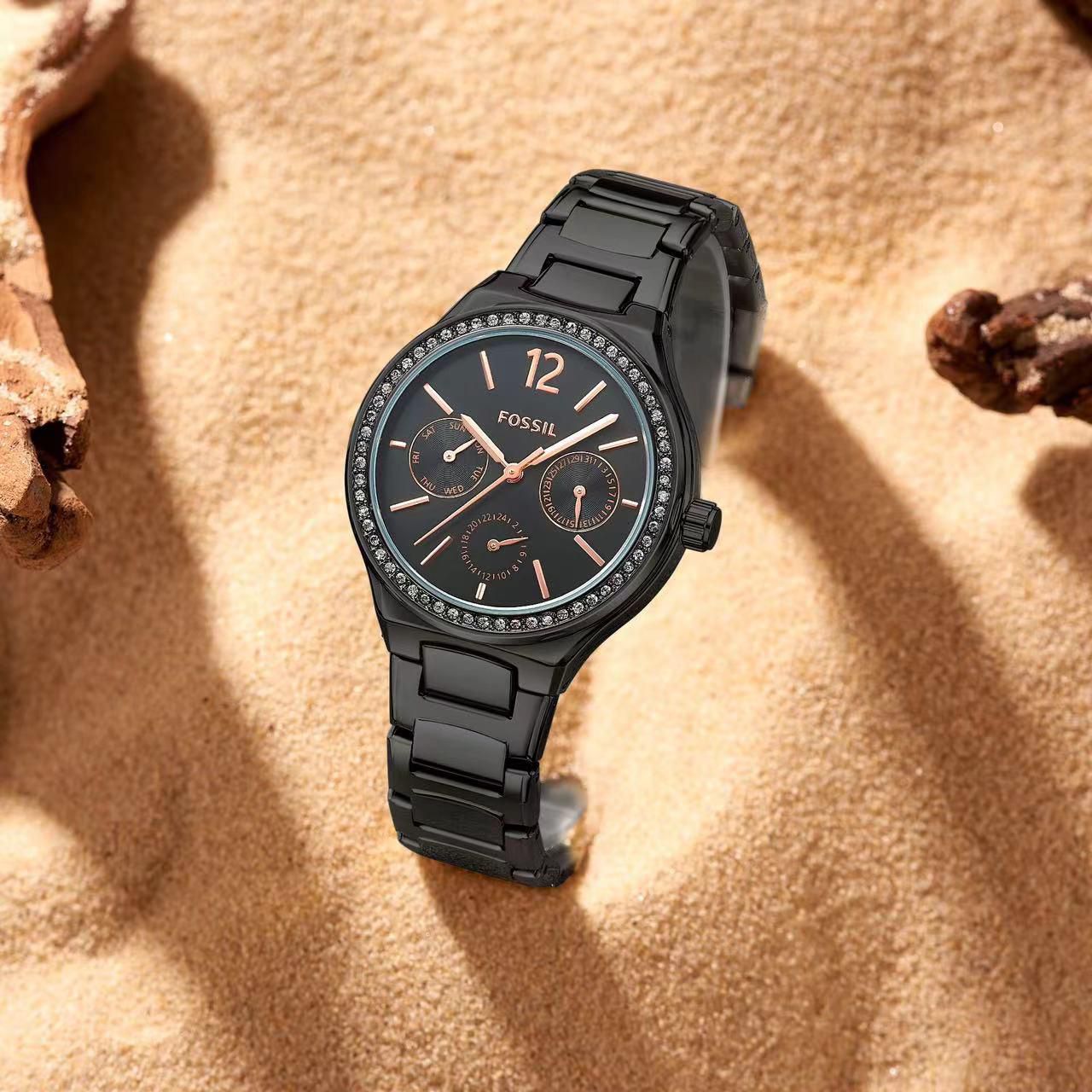 Fossil Eevie Chronograph Watch | Women's Luxury Timepiece - B