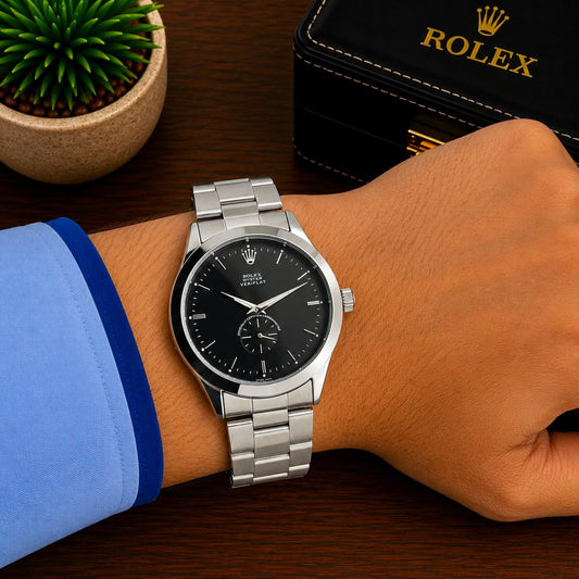 Rolex Oyster Veriflat Premium Men's Watch – Swiss Quartz | 7AA Quality - B