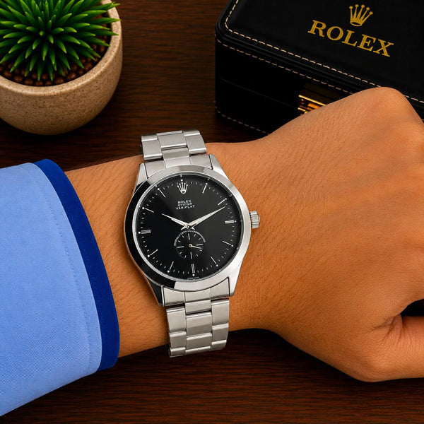 Rolex Oyster Veriflat Premium Men's Watch – Swiss Quartz | 7AA Quality - B