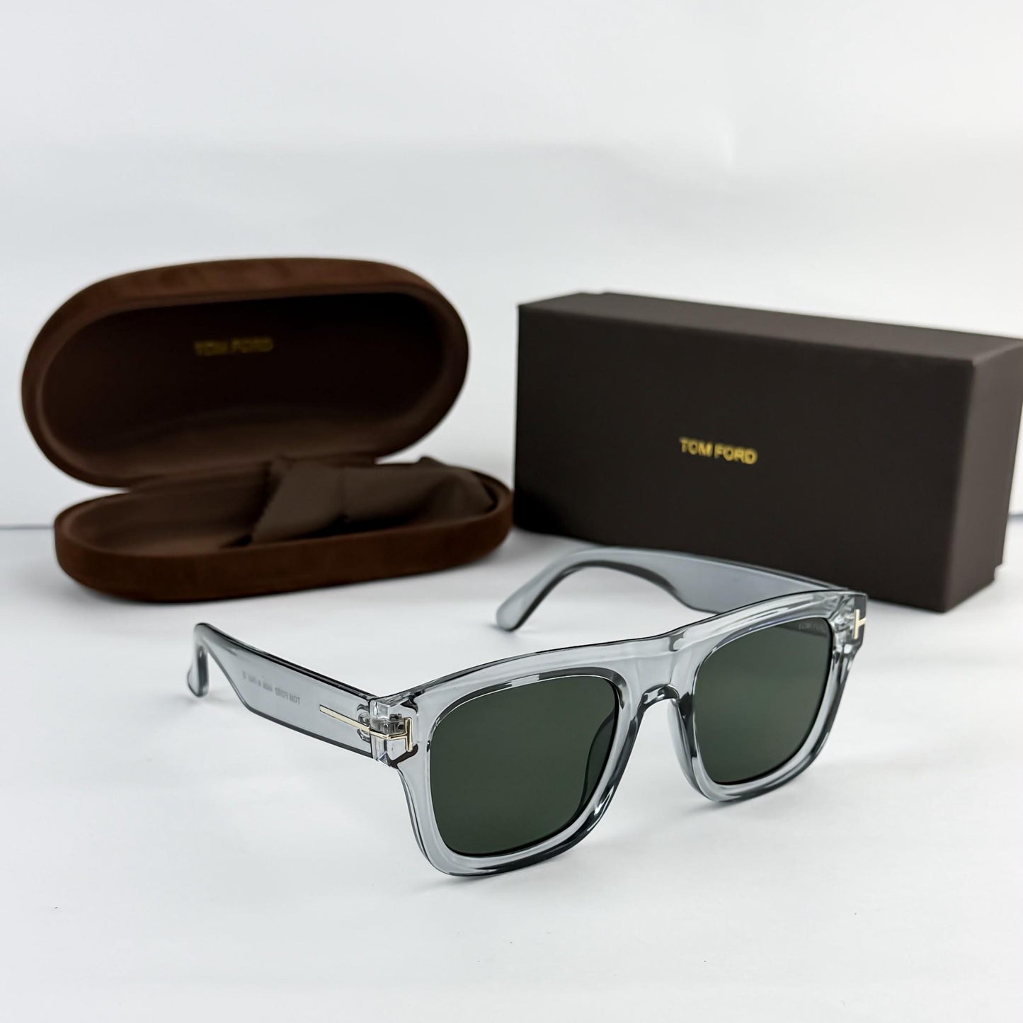 Tom Ford Grey Green Premium Sunglasses – Model 259 | Luxury Edition - R