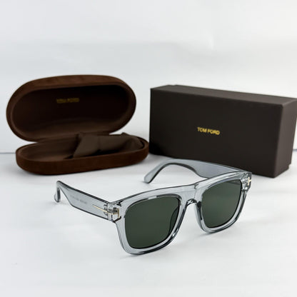 Tom Ford Grey Green Premium Sunglasses – Model 259 | Luxury Edition - R