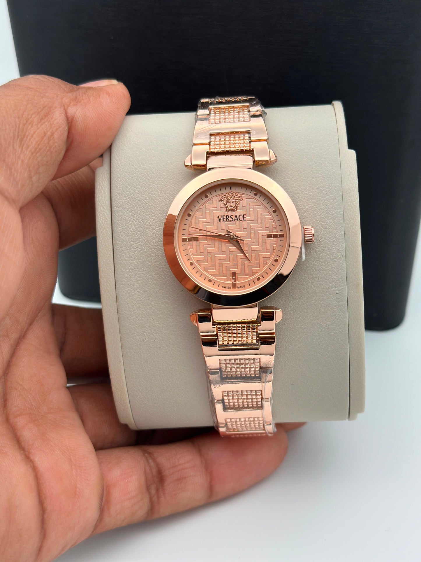 Versace Elegance Women's Watch | Luxury Quartz Analog Watch - B