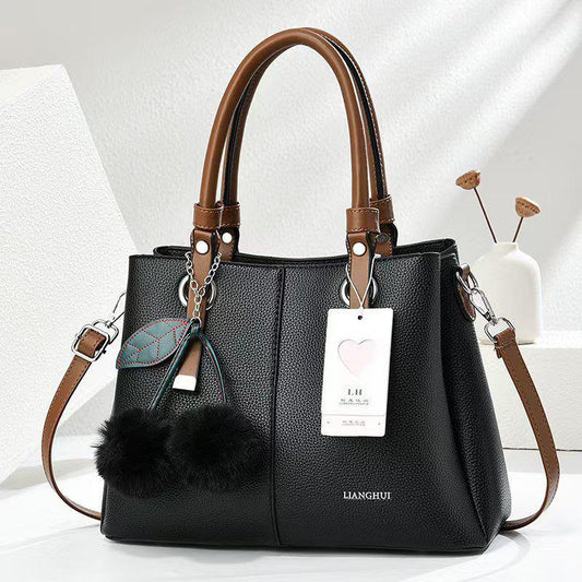 Women's Tote Handbag with Top Handle & Adjustable Shoulder Strap - B - The NPY Store