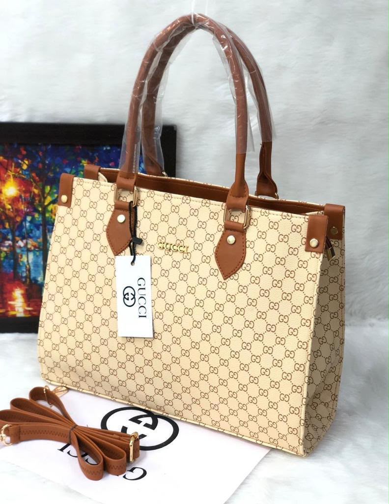 Luxury Style Women's Tote Bag – Premium Leather Finish - B