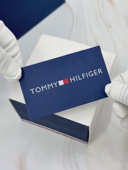 Tommy Hilfiger Evan Chronograph Premium Men's Watch – Gold & Silver | Black Dial - B
