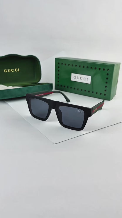 Luxury Black Square Sunglasses for Men & Women | Gucci black 1868 - T